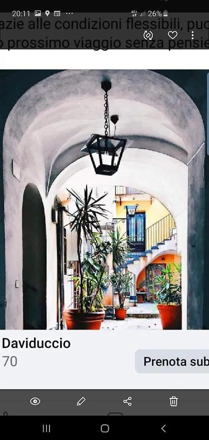 ** Bed & Breakfast Il Daviduccio Bed and Breakfast Catánia Italië